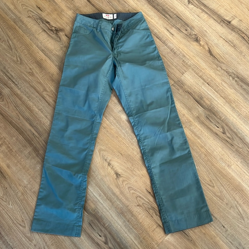 Fjallraven Pants (turquoise) never worn